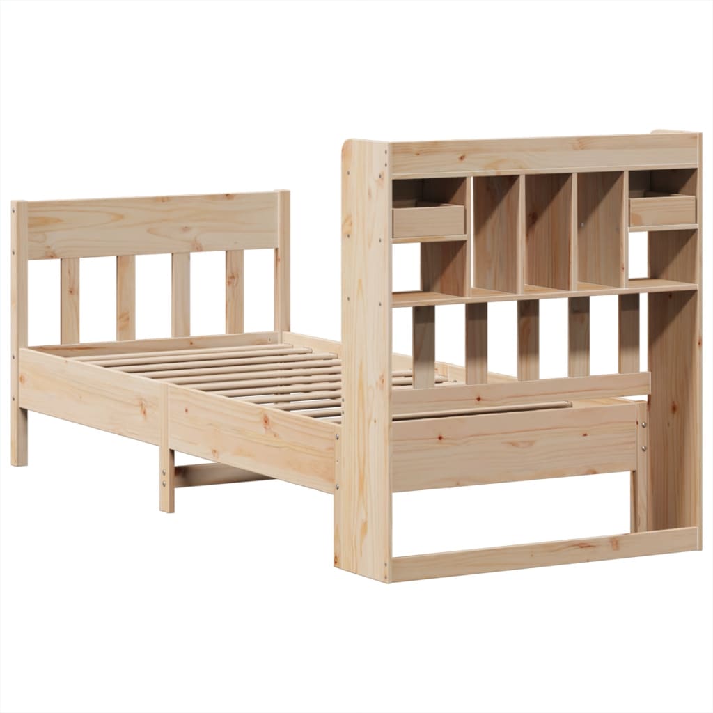 Letto Senza Materasso In Legno Massello Di Pino