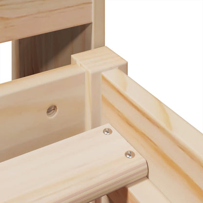 Letto Senza Materasso In Legno Massello Di Pino