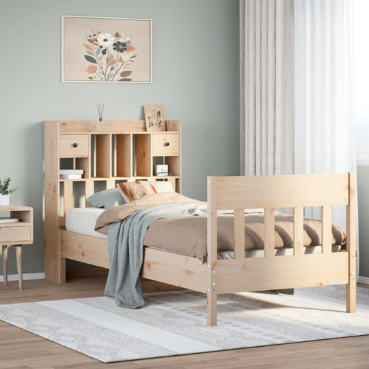 Letto Senza Materasso In Legno Massello Di Pino