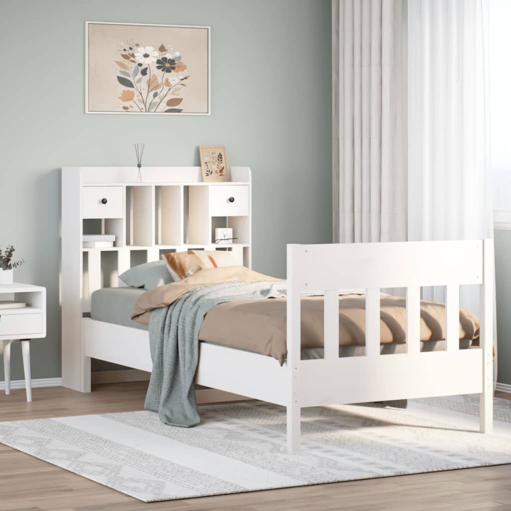 Letto Senza Materasso In Legno Massello Di Pino
