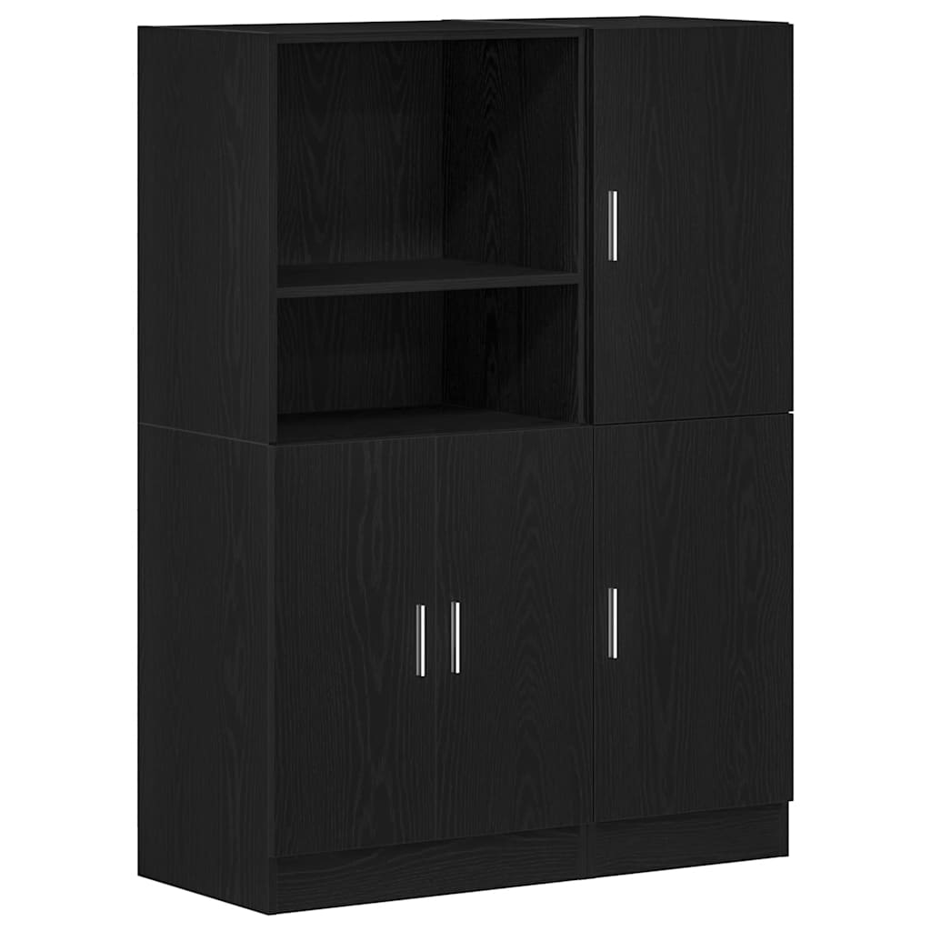 Set Di Mobili Da Cucina 2 Pz In Truciolato
