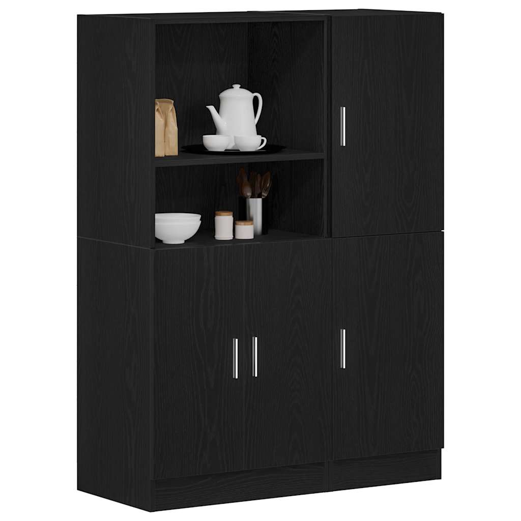 Set Di Mobili Da Cucina 2 Pz In Truciolato