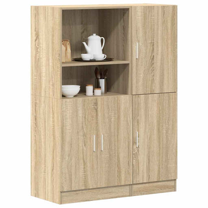 Set Di Mobili Da Cucina 2 Pz In Truciolato