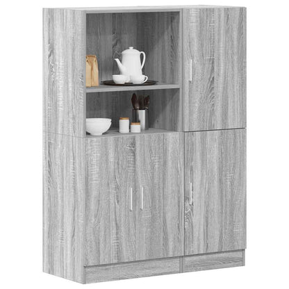 Set Di Mobili Da Cucina 2 Pz In Truciolato