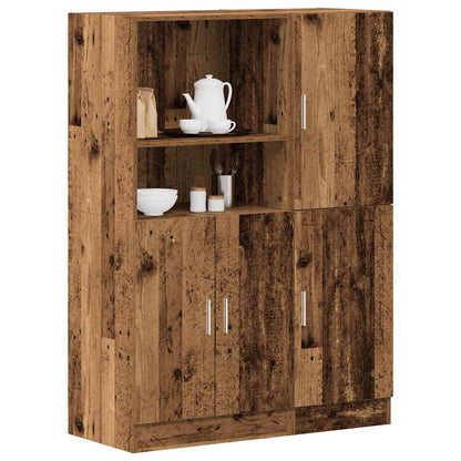 Set Di Mobili Da Cucina 2 Pz In Truciolato
