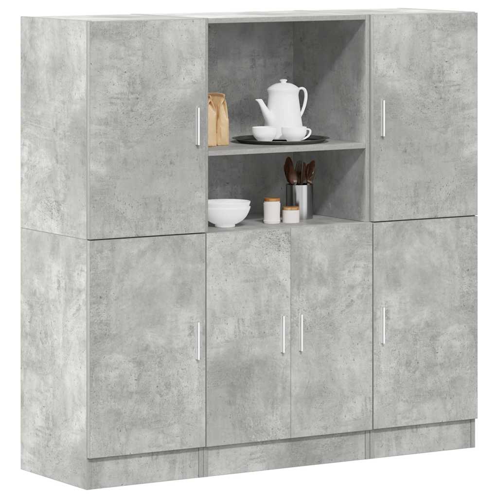 Set Di Mobili Da Cucina 3 Pz In Truciolato