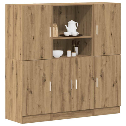 Set Di Mobili Da Cucina 3 Pz In Truciolato