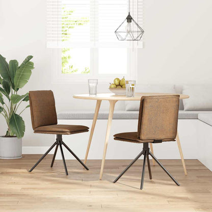Sedie Da Pranzo 6 Pz In Similpelle Scamosciata