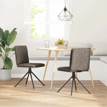 Sedie Da Pranzo 6 Pz In Similpelle Scamosciata