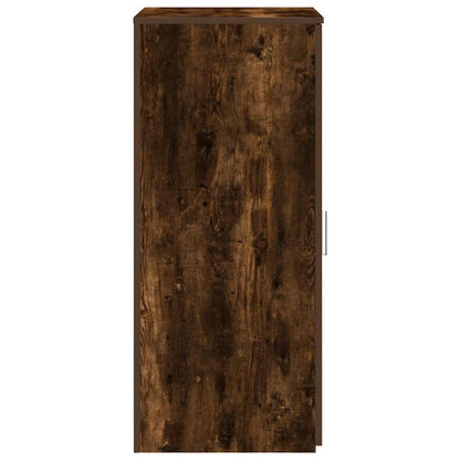 Mobile Portaoggetti 50X45X103,5 Cm In Truciolato Rovere Fumo