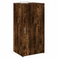 Mobile Portaoggetti 50X45X103,5 Cm In Truciolato Rovere Fumo