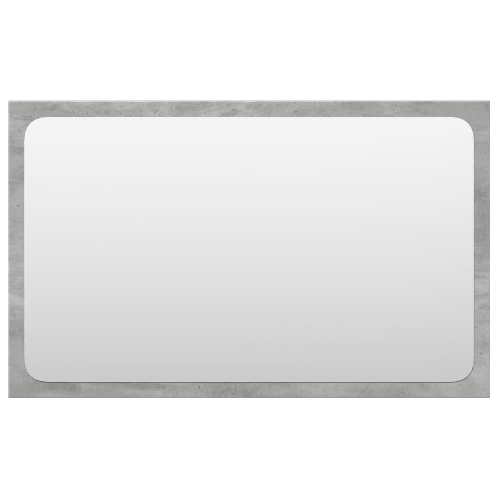 Set Mobili Da Bagno 3 Pz In Legno Multistrato Grigio Cemento