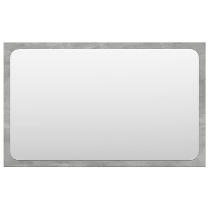 Set Mobili Da Bagno 3 Pz In Legno Multistrato Grigio Cemento