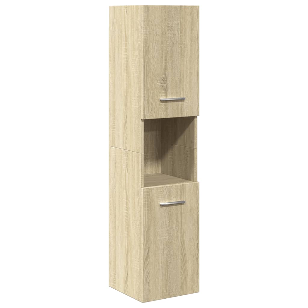 Set Mobili Da Bagno 4 Pz In Legno Multistrato