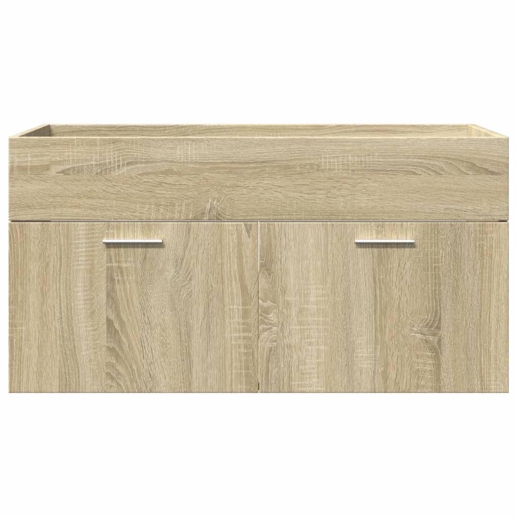 Set Mobili Da Bagno 4 Pz In Legno Multistrato