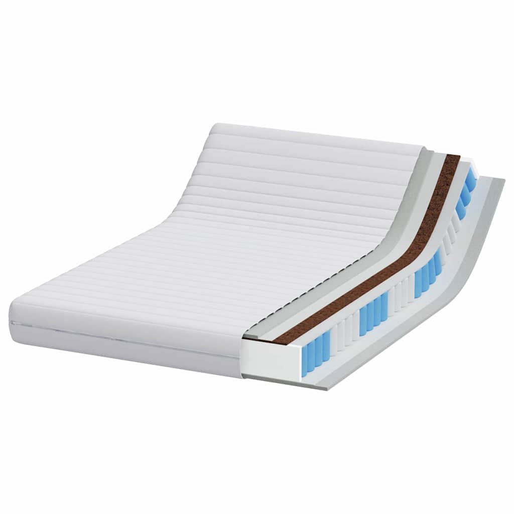 Materasso Bianco Molle Insacchettate