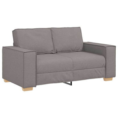 Divano 3 Pcs 220 X 80 X 84 Cm Tessuto Misto Lino