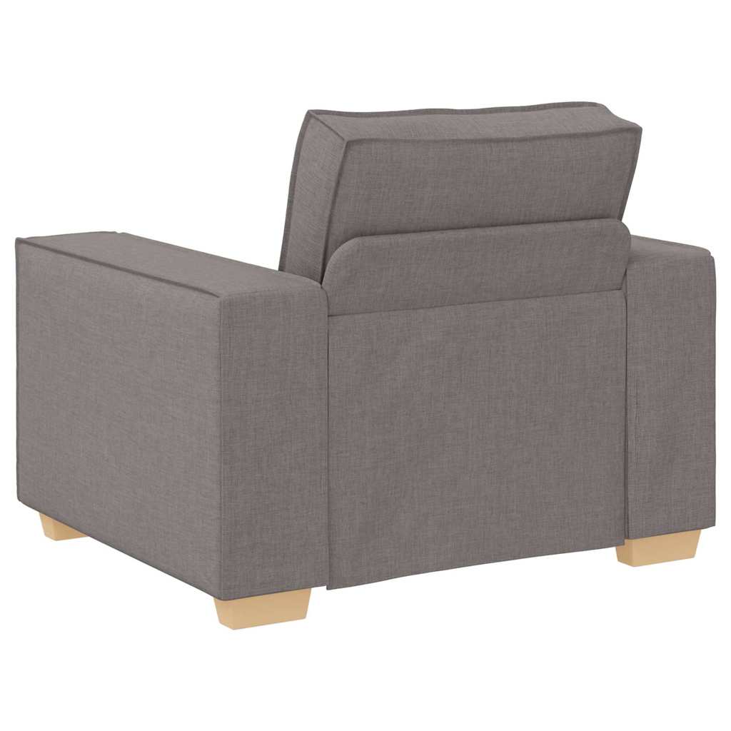 Divano 3 Pcs 220 X 80 X 84 Cm Tessuto Misto Lino