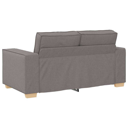 Divano 3 Pcs 220 X 80 X 84 Cm Tessuto Misto Lino