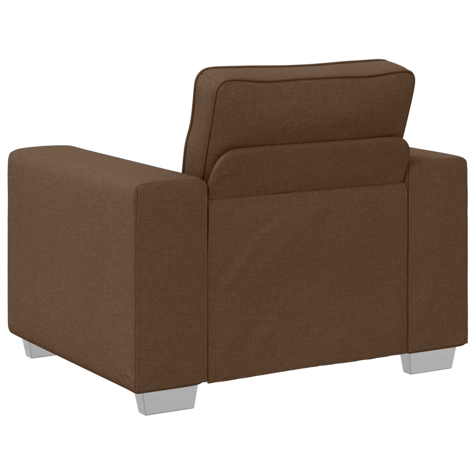 Divano 3 Pcs 219 X 80 X 82 Cm Tessuto Misto Lino