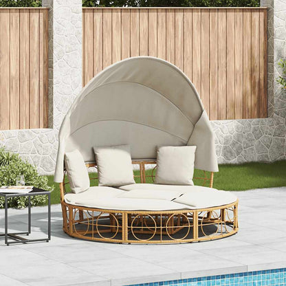 Lettino Prendisole Esterno Senza Tetto In Polyrattan