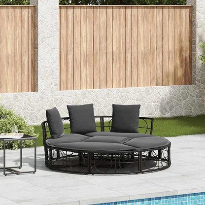 Lettino Prendisole Esterno Senza Tetto In Polyrattan
