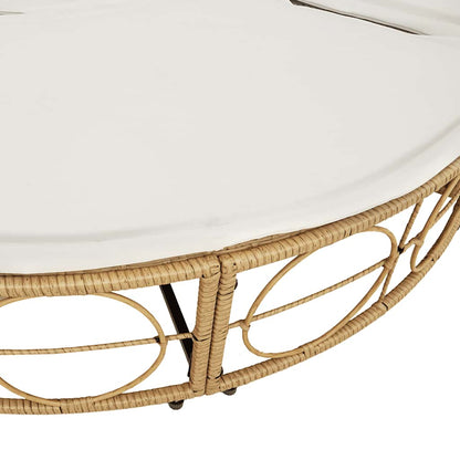 Lettino Prendisole Esterno Senza Tetto In Polyrattan