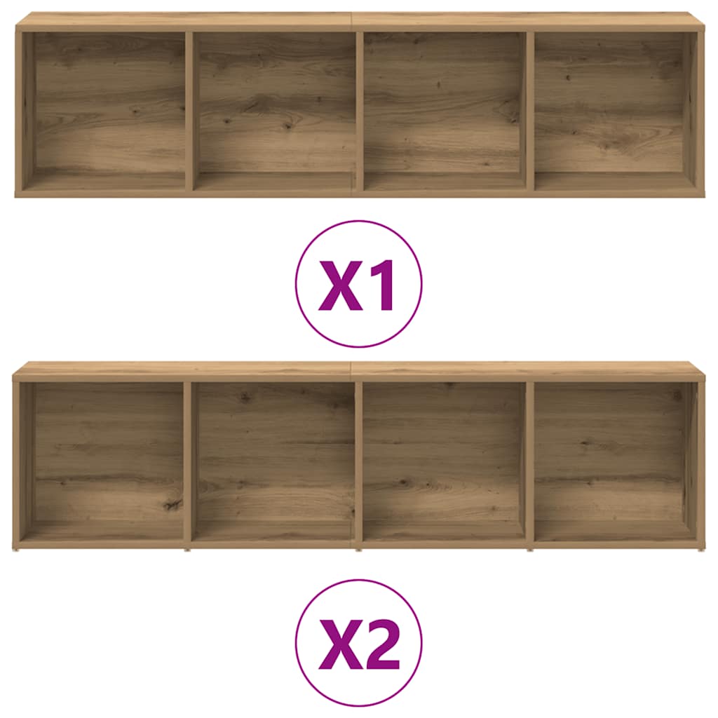 Librerie 3 Pz In Legno Multistrato