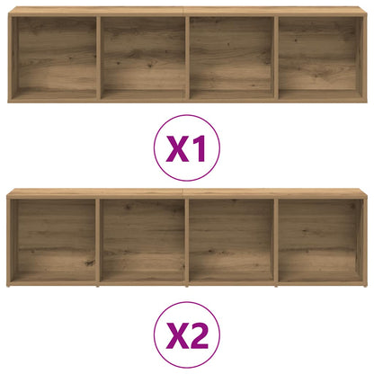 Librerie 3 Pz In Legno Multistrato