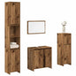 Set Mobili Da Bagno 4 Pz In Legno Multistrato