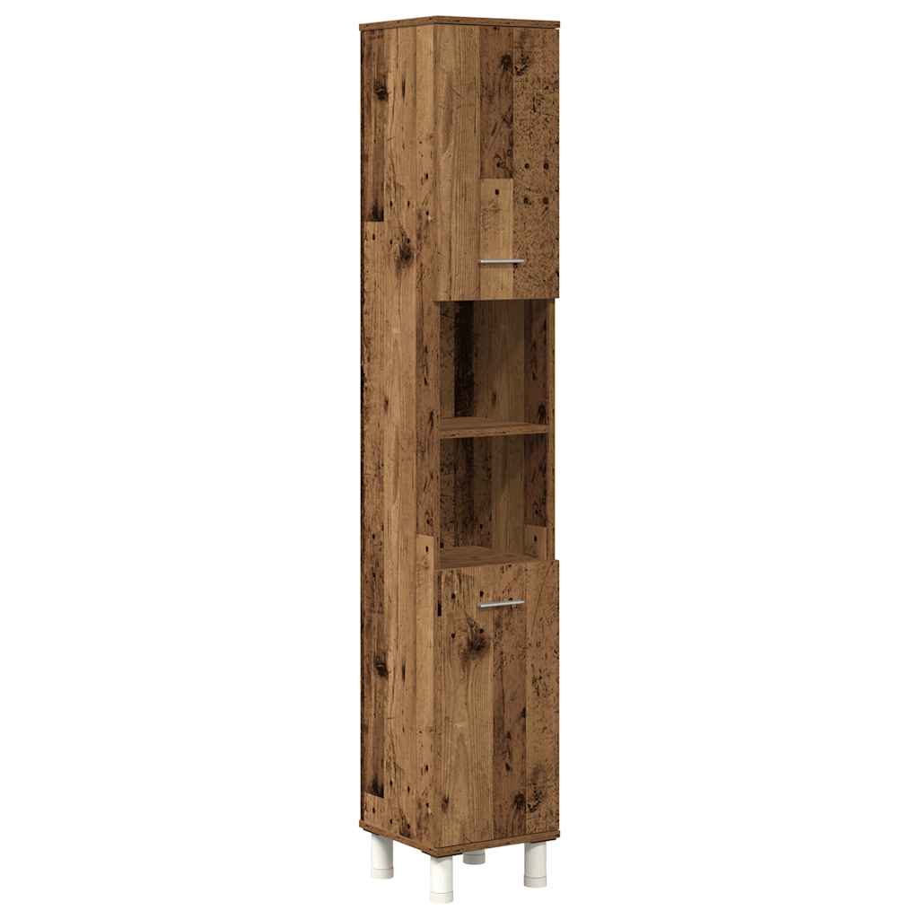 Set Mobili Da Bagno 4 Pz In Legno Multistrato