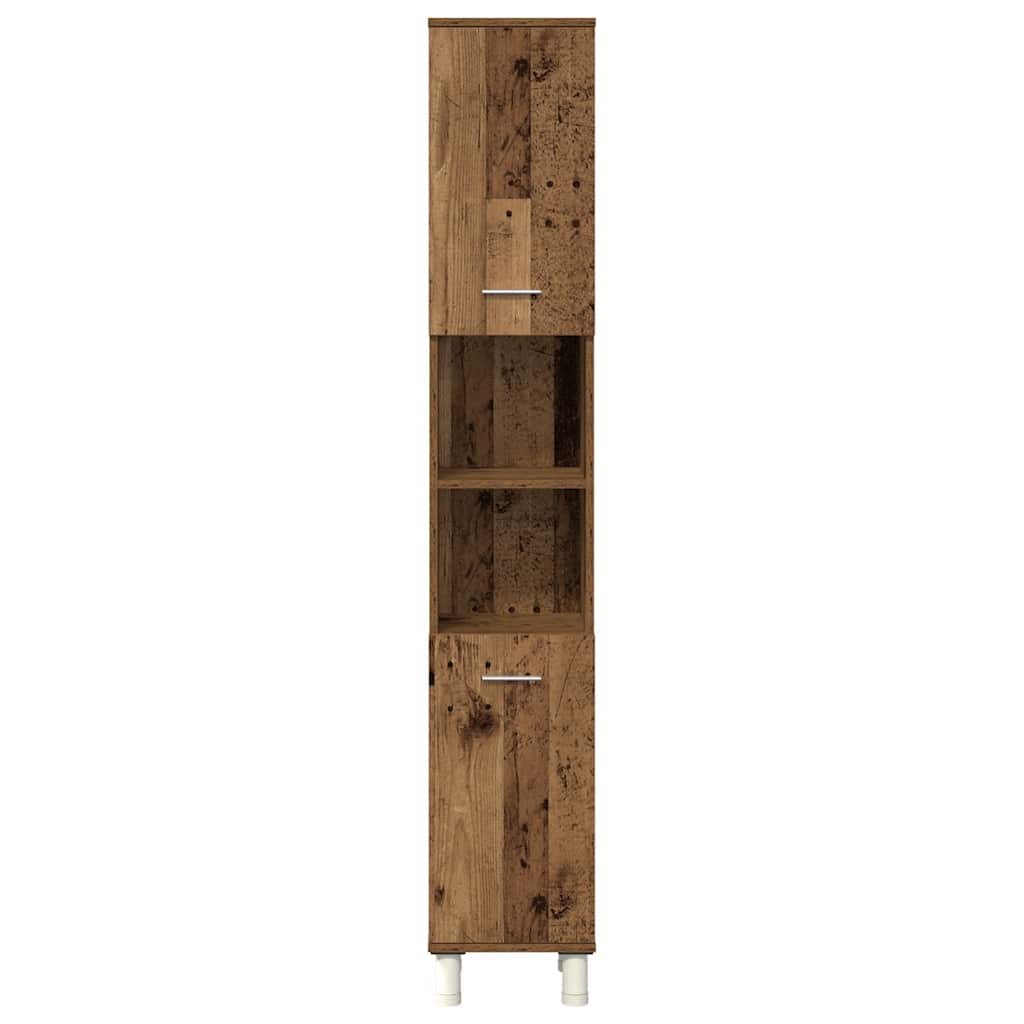 Set Mobili Da Bagno 4 Pz In Legno Multistrato