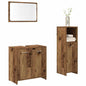 Set Mobili Da Bagno 3 Pz Legno Multistrato