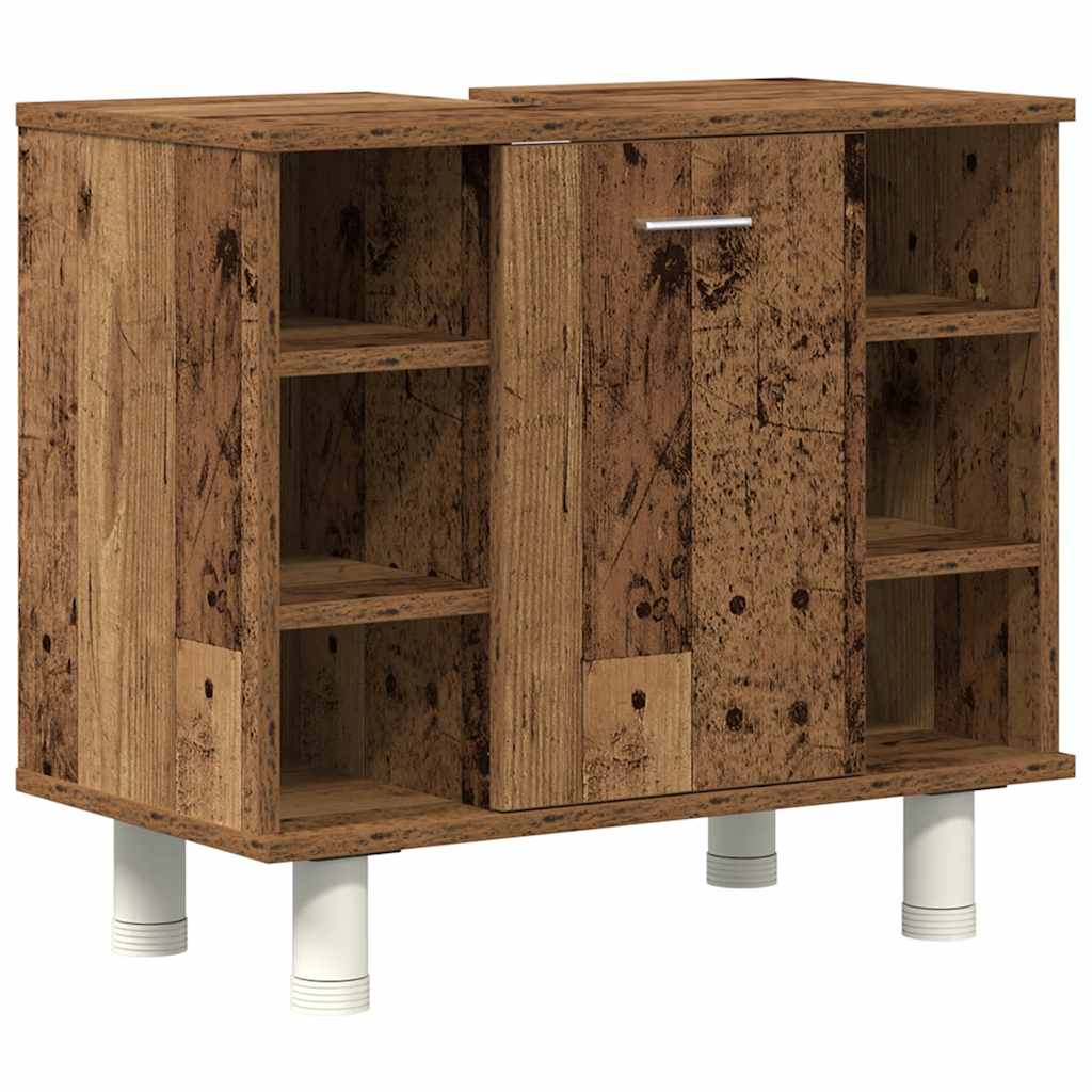 Set Mobili Da Bagno 3 Pz In Legno Multistrato