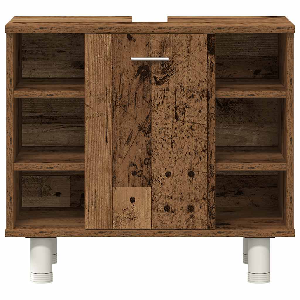 Set Mobili Da Bagno 3 Pz In Legno Multistrato
