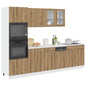 Set Di Mobili Da Cucina 7 Pz Lyon In Truciolato