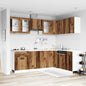 Set Di Mobili Da Cucina 11 Pz Lyon In Truciolato