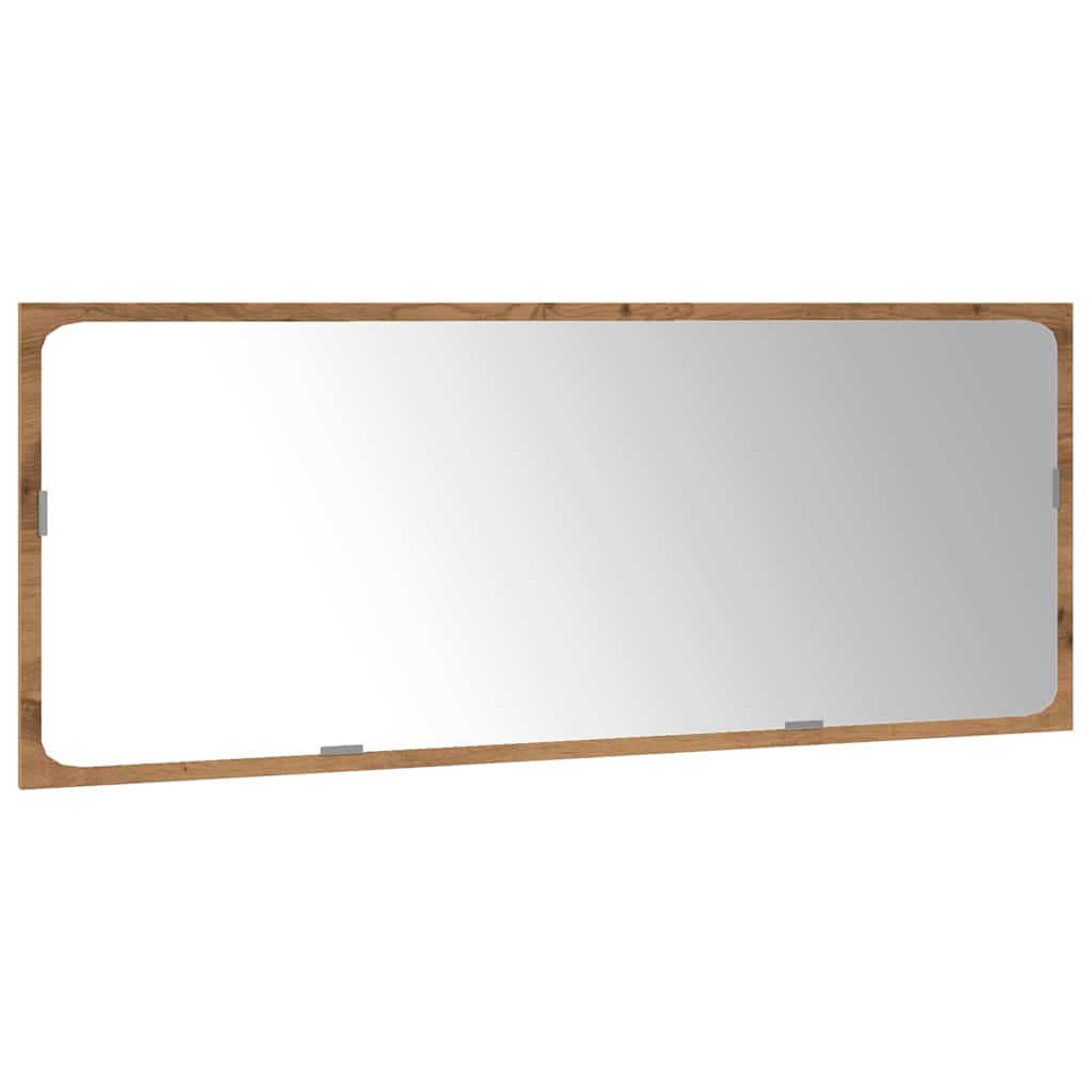 Set Mobili Da Bagno 3 Pz Legno Multistrato Rovere Artigianale