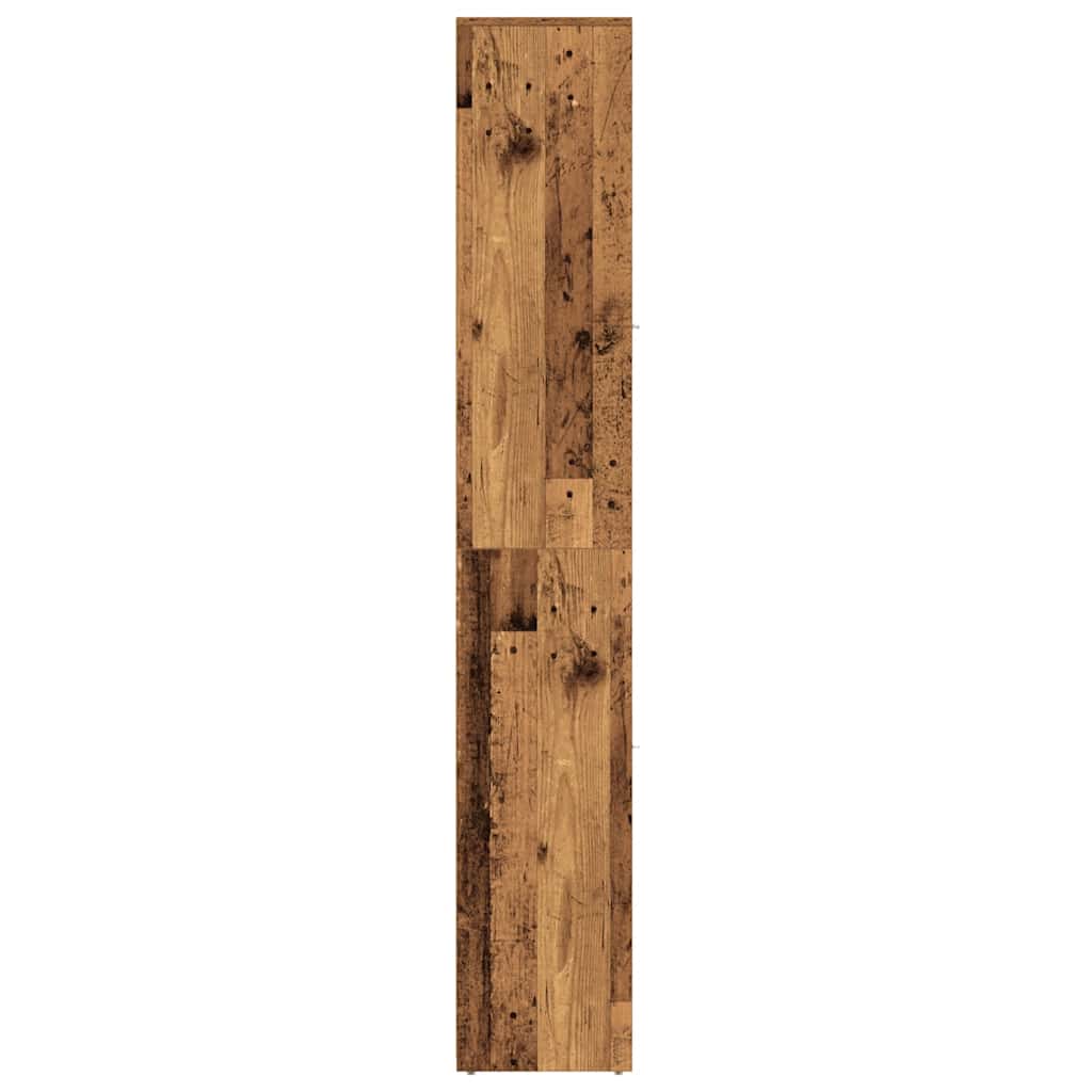 Mobile Da Bagno 30X30X183,5 Cm In Legno Tecnico Legno Antico