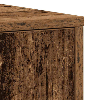 Mobile Da Bagno 30X30X183,5 Cm In Legno Tecnico Legno Antico