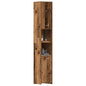 Mobile Da Bagno 30X30X183,5 Cm In Legno Tecnico Legno Antico