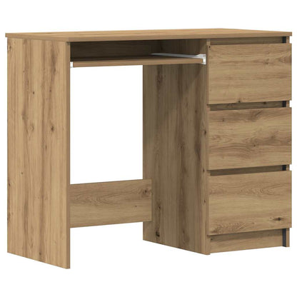 Scrivania 90X45X76 Cm In Legno Multistrato