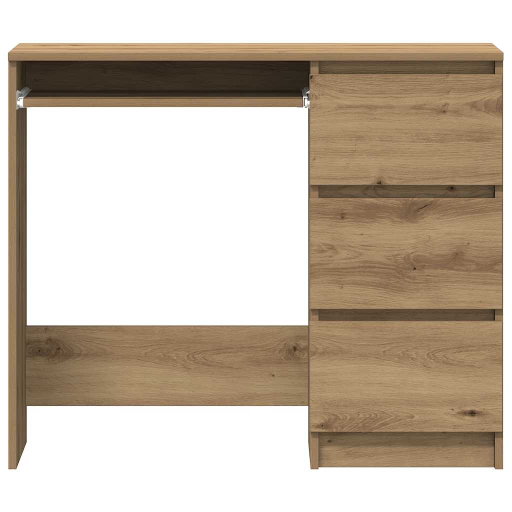 Scrivania 90X45X76 Cm In Legno Multistrato