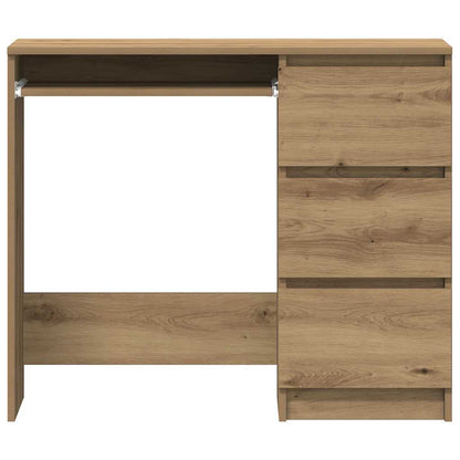 Scrivania 90X45X76 Cm In Legno Multistrato
