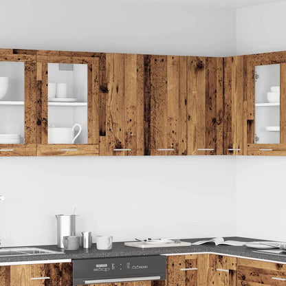 Mobile Pensile “Riga” 40X29,5X60 Cm Legno Antico