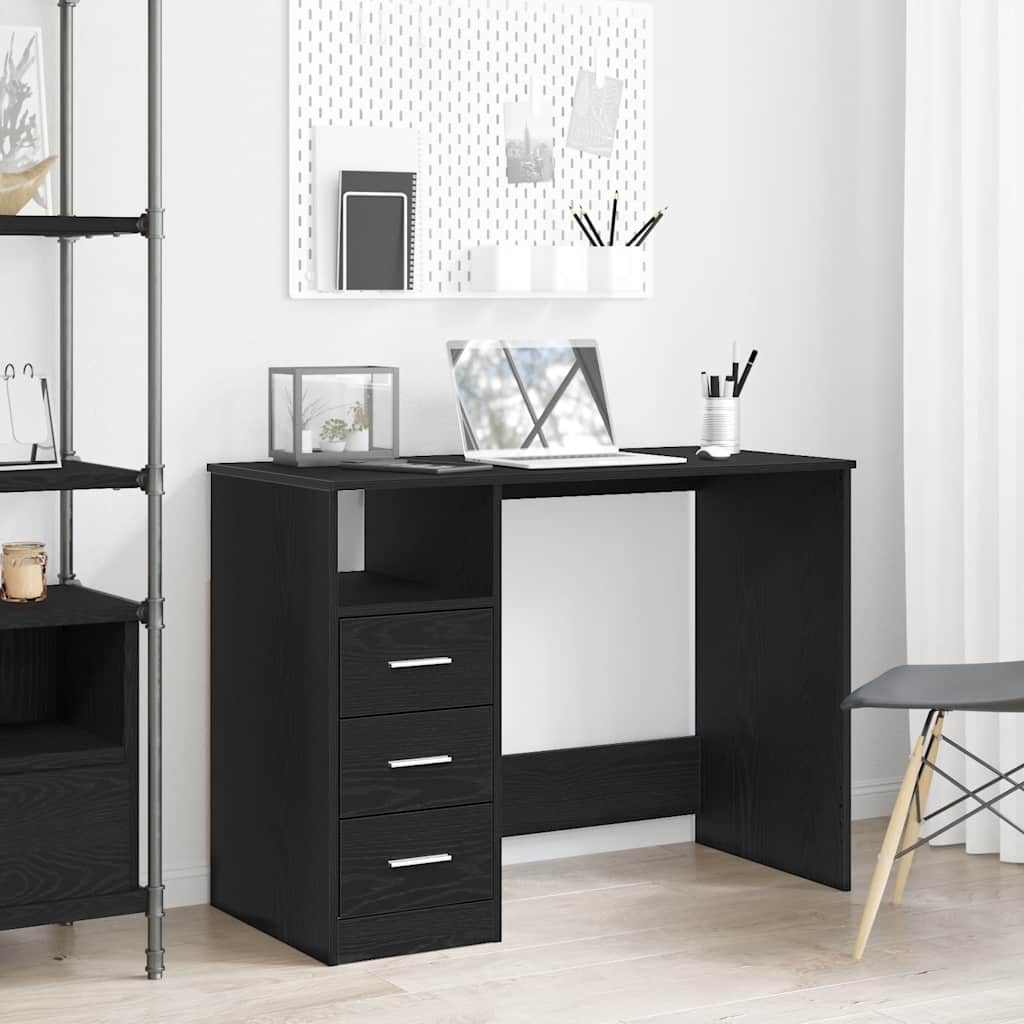 Scrivania 102X50X76 Cm In Legno Multistrato