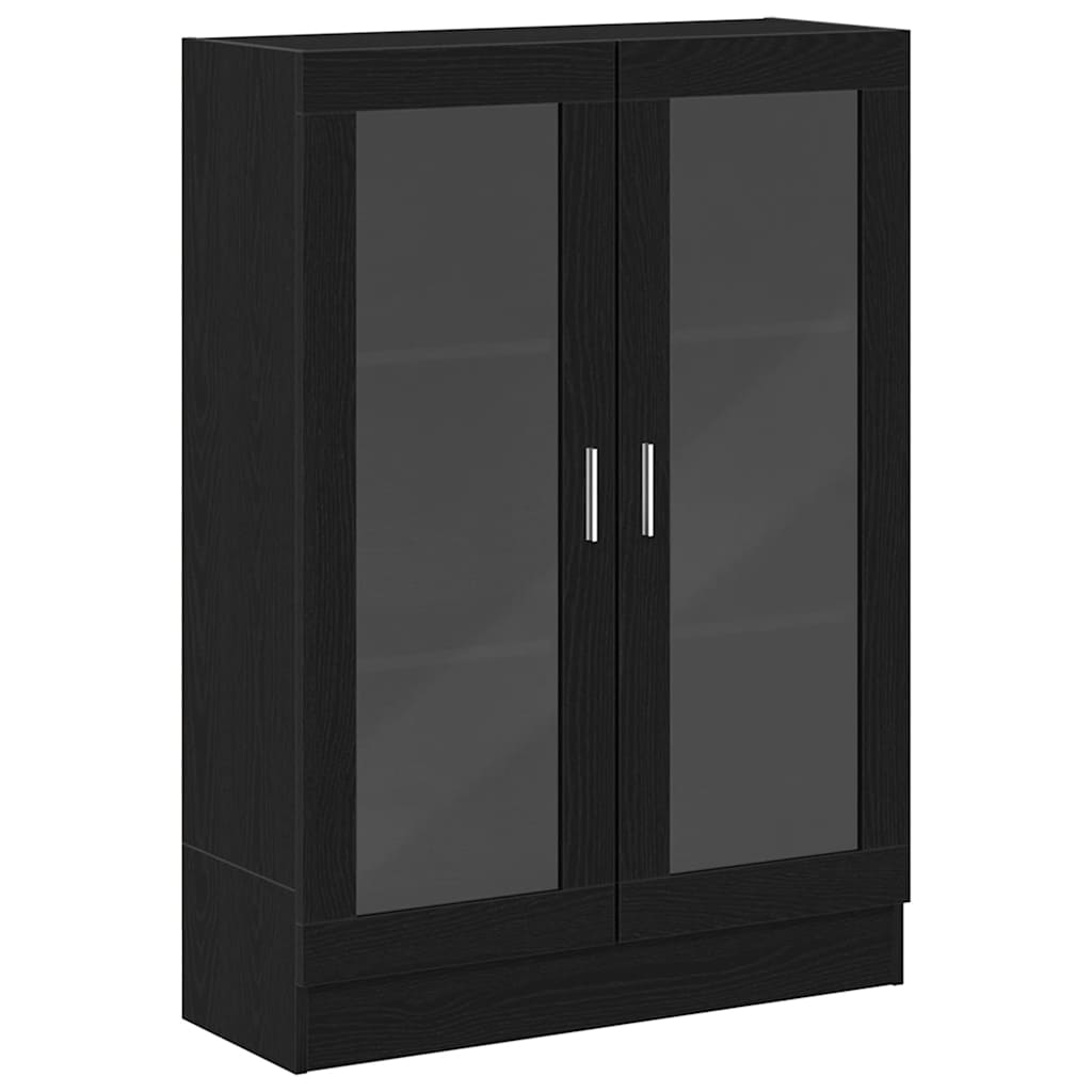 Libreria 82,5X30,5X In Legno Multistrato Rovere Nero
