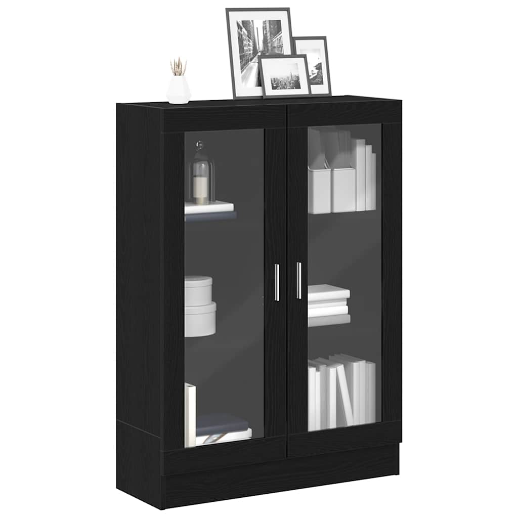 Libreria 82,5X30,5X In Legno Multistrato Rovere Nero