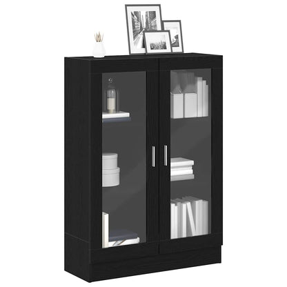 Libreria 82,5X30,5X In Legno Multistrato Rovere Nero