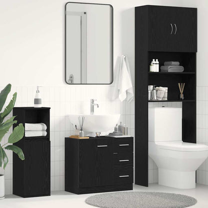 Mobile Sottolavabo Legno Vecchio 63X30X54 Cm In Truciolato